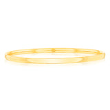 9ct Yellow Gold Comfort 3.8 X 70mm Bangle