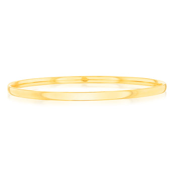 9ct Yellow Gold Comfort 3.8 X 70mm Bangle