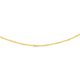 9ct Yellow Gold Fancy 45cm Chain