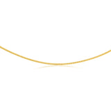 9ct Yellow Gold Omega 45cm Chain