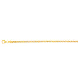9ct Yellow Gold Fancy 19cm Bracelet