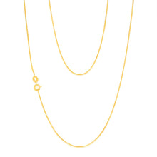 Load image into Gallery viewer, 9ct Yellow Gold Fancy 25 Gauge 45cm Snake Chain