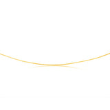 9ct Yellow Gold Fancy 25 Gauge 45cm Snake Chain
