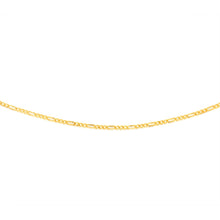 Load image into Gallery viewer, 9ct Yellow Gold Fancy 70 Gauge 45cm Figaro 1:3 Chain