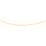 9ct Yellow Gold Fancy Wheat 45cm Chain