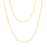 9ct Yellow Gold Fancy 45cm Chain