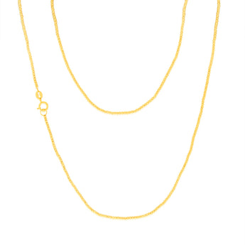 9ct Yellow Gold Fancy 45cm Chain