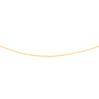 9ct Yellow Gold Fancy 45cm Chain