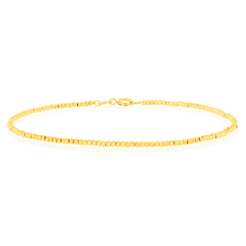 9ct Yellow Gold Fancy 19cm Bracelet