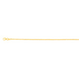 9ct Yellow Gold Fancy 19cm Bracelet