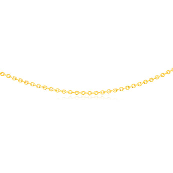 9ct Yellow Gold Belcher 45cm Chain
