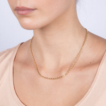9ct Yellow Gold Belcher 45cm Chain