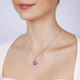 9ct Yellow Gold Large Allah Pendant