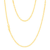 9ct Yellow Gold Belcher 60 Gauge 40cm Chain