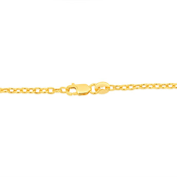 9ct Yellow Gold Belcher 60 Gauge 40cm Chain