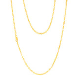 9ct Yellow Gold Belcher 60 Gauge 50cm Chain