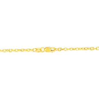 9ct Yellow Gold Belcher 60 Gauge 50cm Chain