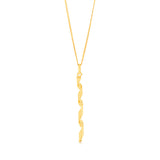 9ct Yellow Gold Twisted Pendant