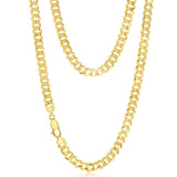 9ct Yellow Gold Flat Wire Concave 170 Gauge 60cm Chain
