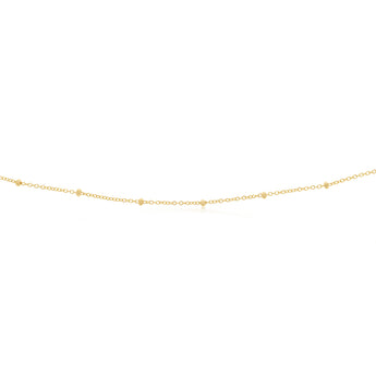 9ct Yellow Gold Fine 45cm Chain