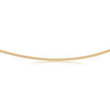 9ct Yellow Gold 45cm Omega Chain