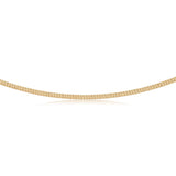 9ct Yellow Gold 45cm Omega Chain