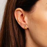Lemon Stud Earrings in 9ct Yellow Gold