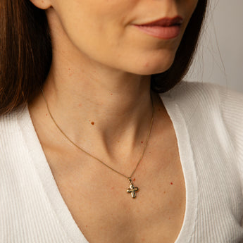 Classic Cross Pendant in 9ct Yellow Gold