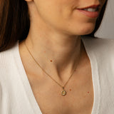 Floral Sun Pendant in 9ct Yellow Gold