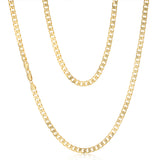 Curb 60cm Chain in 9ct Yellow Gold