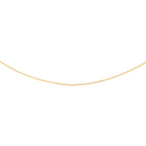 9ct Yellow Gold Diamond Cut Box 50cm Chain
