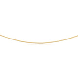 9ct Yellow Gold Snake 45cm Chain