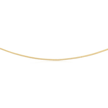 9ct Yellow Gold Snake 45cm Chain