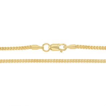 9ct Yellow Gold Snake 50cm Chain