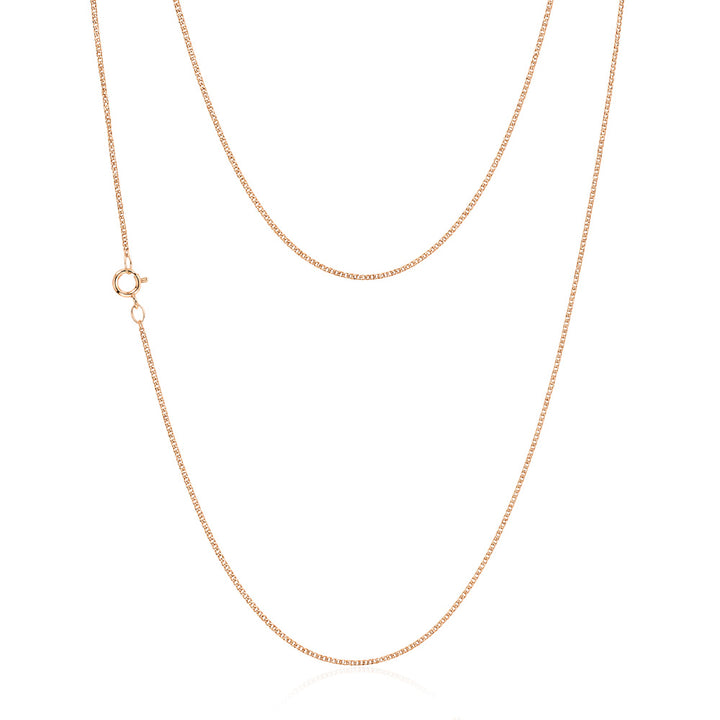 9ct Yellow Gold 22 Gauge Curb 41cm Chain