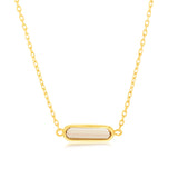 9ct Yellow Gold Natural Citrine Pendant On Chain