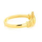 9ct Yellow Gold Claddagh Ring