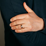 Cubic Zirconia Ring in  9ct Yellow Gold