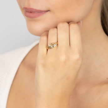 9ct Yellow Gold Ring 8.5mm