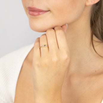 9ct Yellow Gold Ring 4.1mm