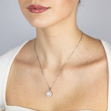 7-10mm Fresh Water Pearl Pendant & Earring Set in Sterling Silver