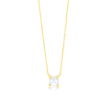 1.53 Carat Freshwater Pearl Pendant with 45cm Chain in 9ct Yellow Gold