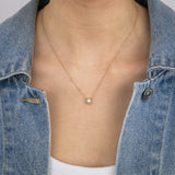 1.53 Carat Freshwater Pearl Pendant with 45cm Chain in 9ct Yellow Gold