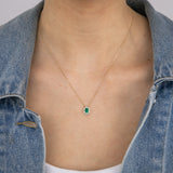 0.30 Carat London Blue Topaz and Diamond Pendant with 45cm Chain in 9ct White Gold