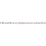 12 Carat Morganite Bracelet 18cm in Sterling Silver