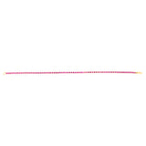 3.65 Carats Created Ruby Bracelet in 10ct Yellow Gold