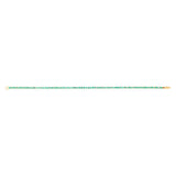 2 Carats Created Emerald Bracelet in 10ct Yellow Gold
