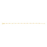 Freshwater Pearl Fancy Bracelet 19.10cm in 9ct Yellow Gold