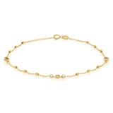 Cubic Zirconia Fancy Bracelet in 9ct Yellow Gold