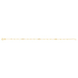 Cubic Zirconia Fancy Bracelet in 9ct Yellow Gold